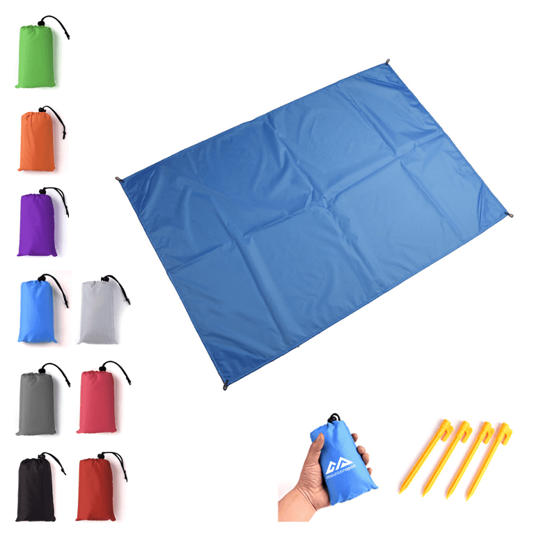 60''x 57'' Lightweight Waterproof Portable Beach Mat Blanket