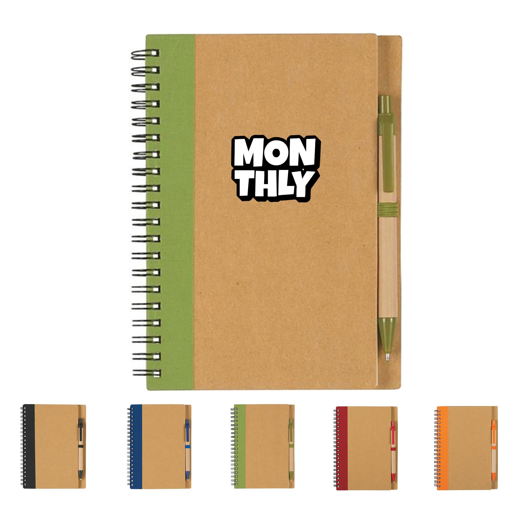Colorful Notebook & Pen