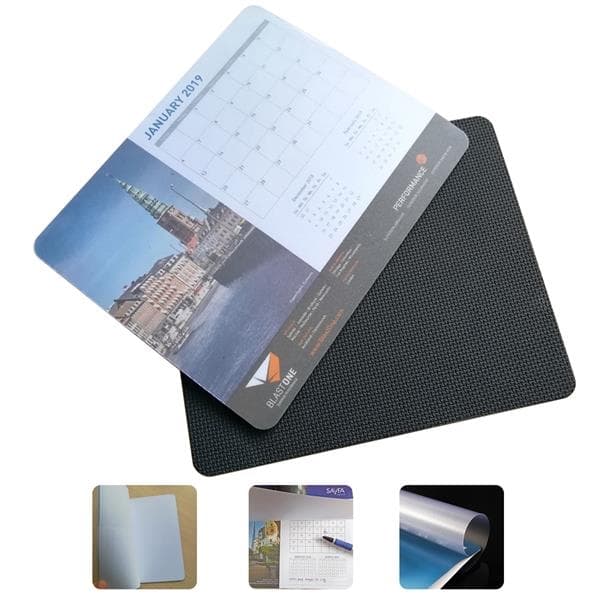 12 Pages Calendar Mouse Pad