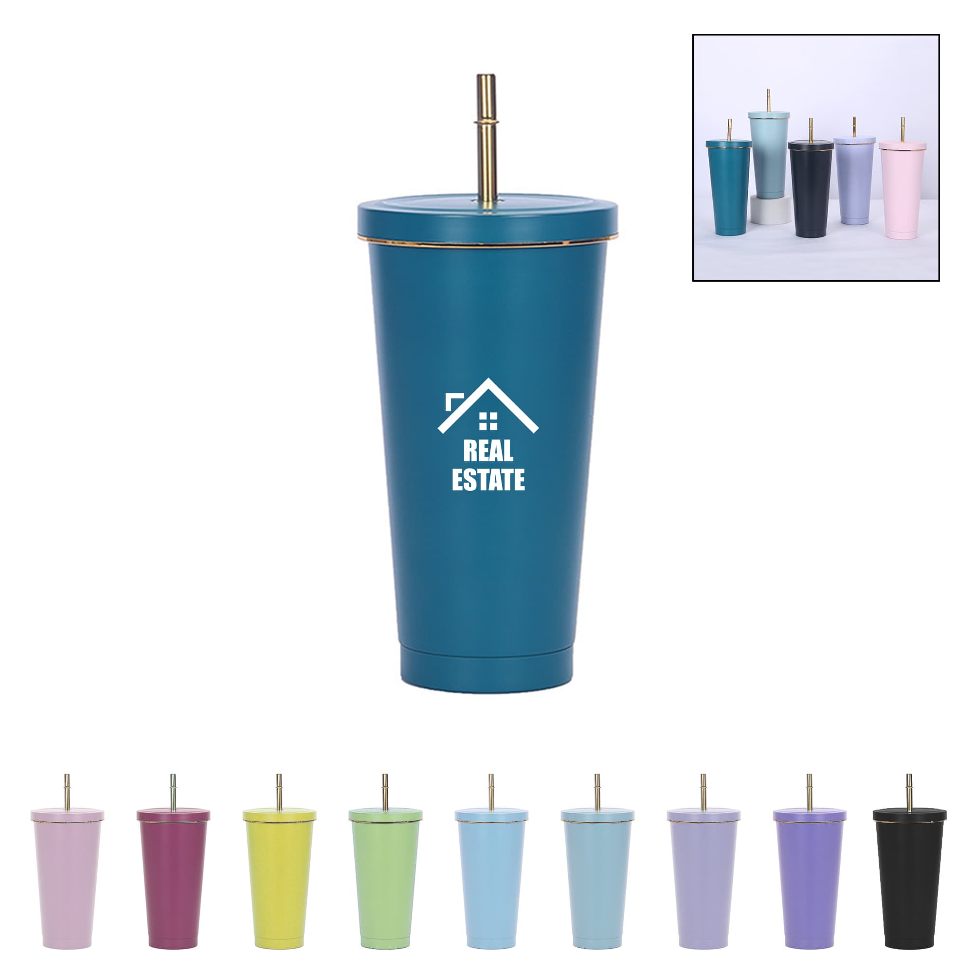 16 Oz Stainless Steel Vacuum Sippy Cup