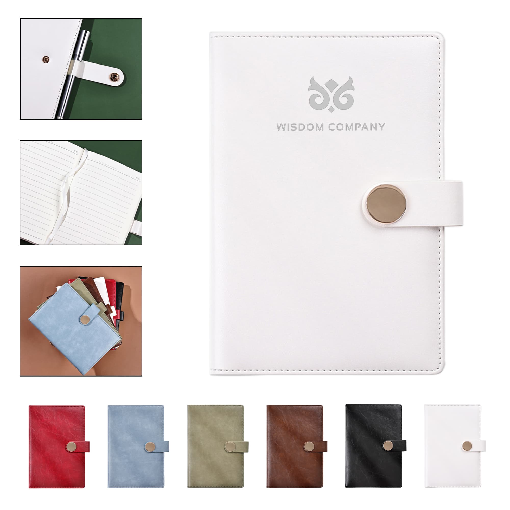 A5 Size PU Leather Notebook