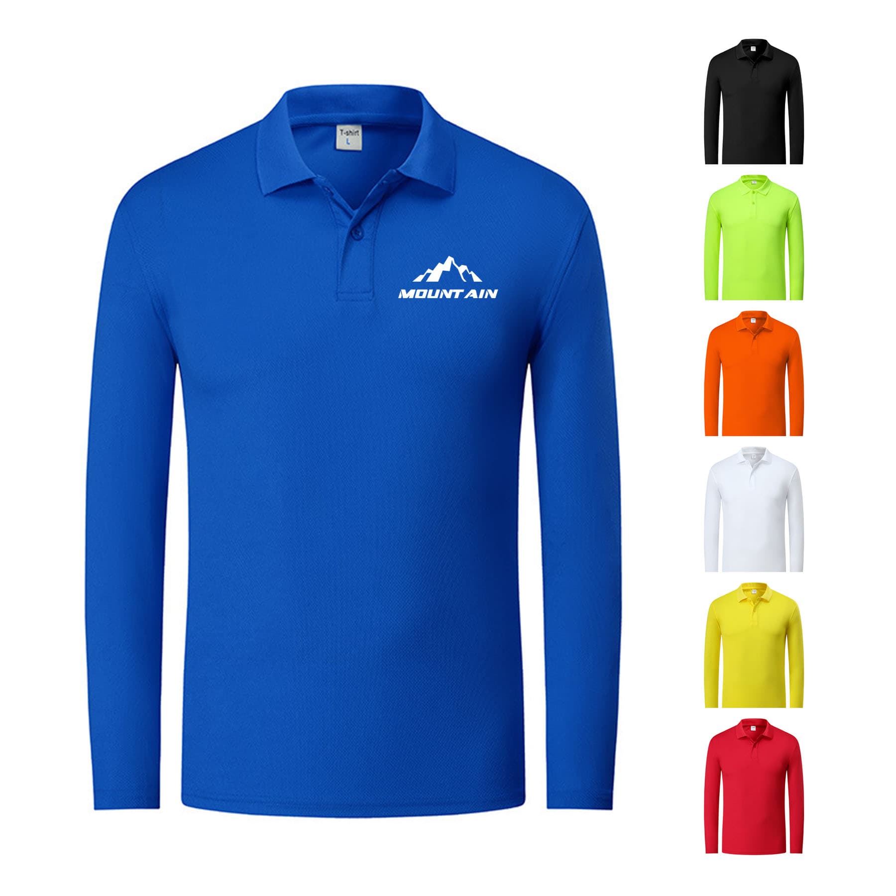 Long Sleeve Polo Shirt