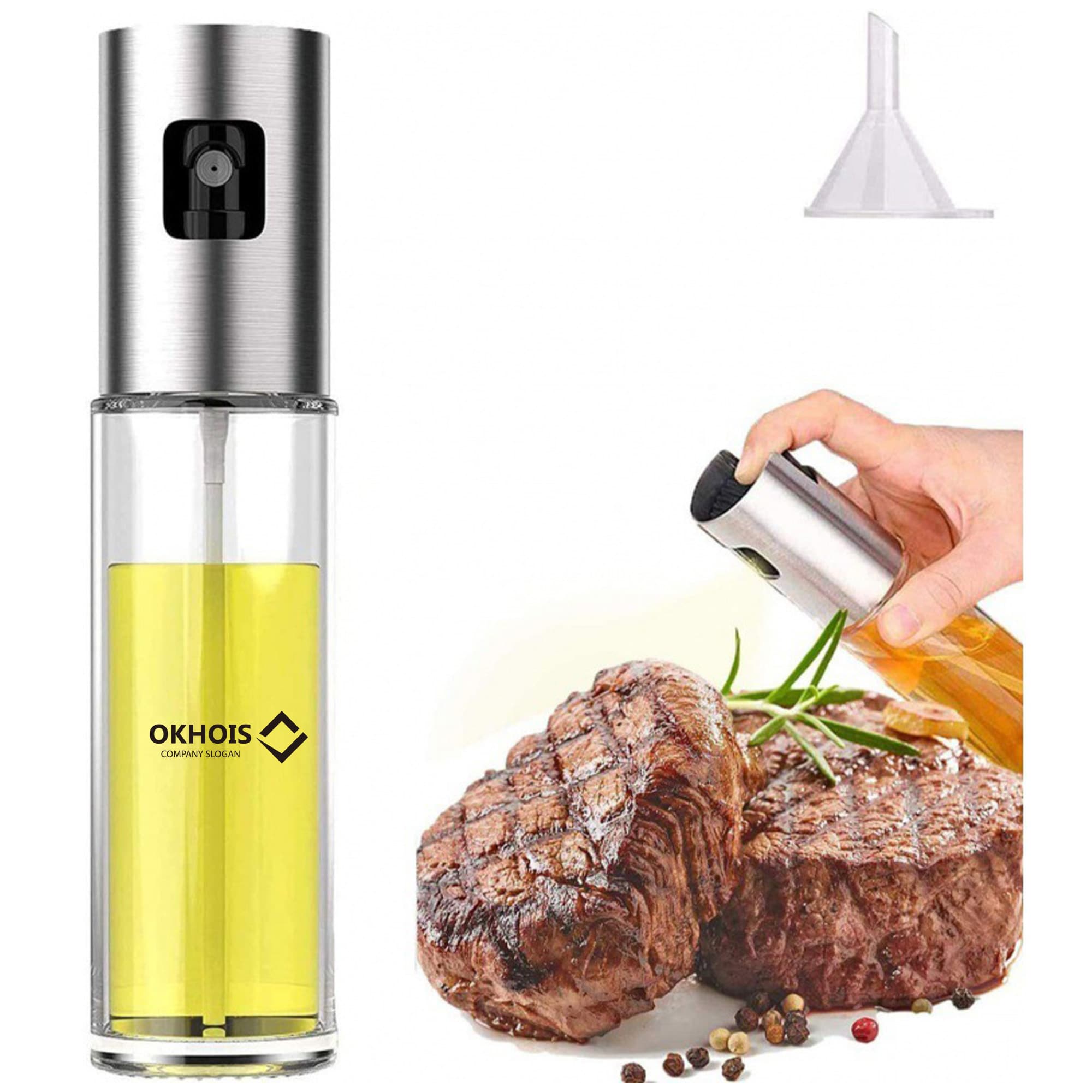 Stainless Steel Refillable Olive Oil Sprayer Bottle