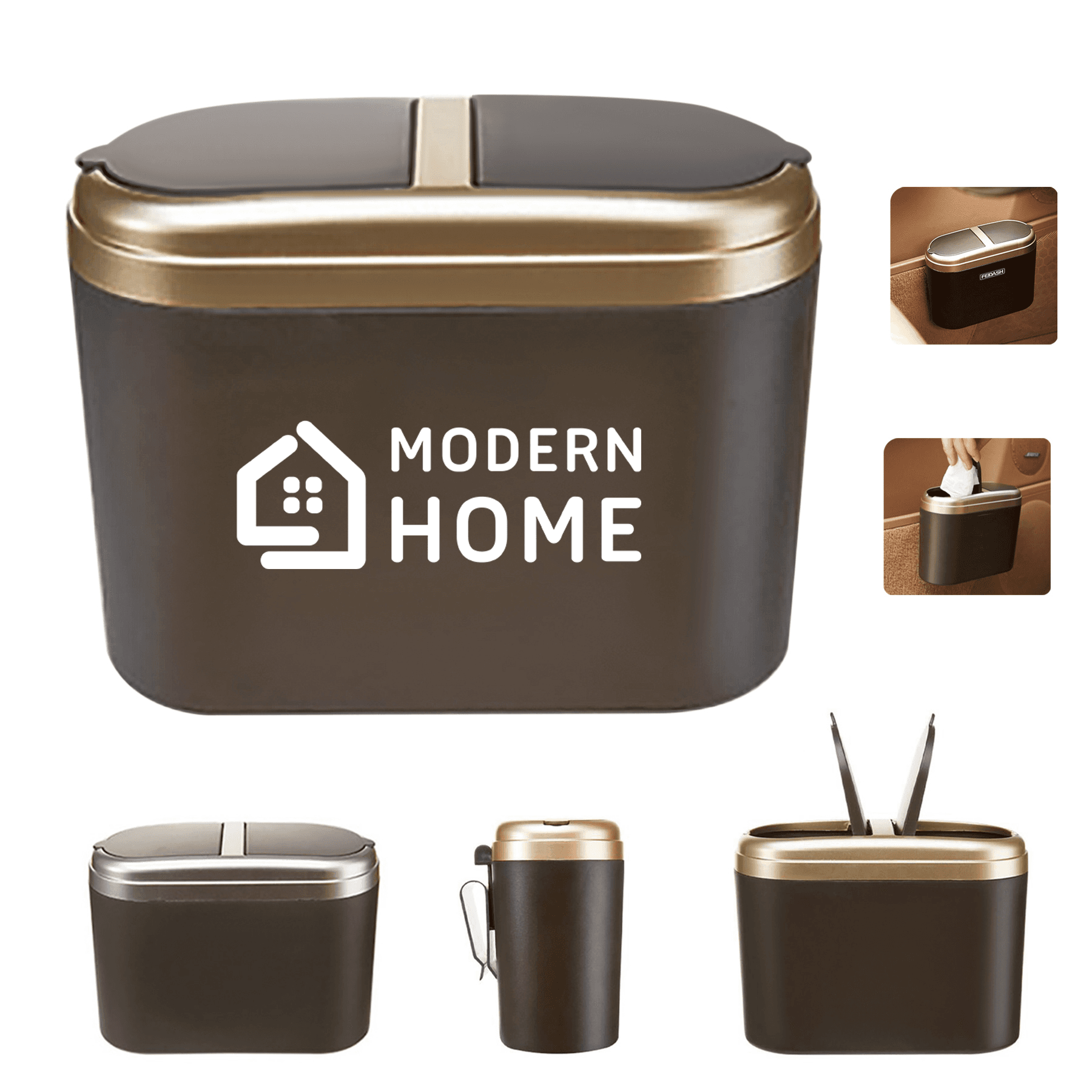 Mini Car Trash Can Bin