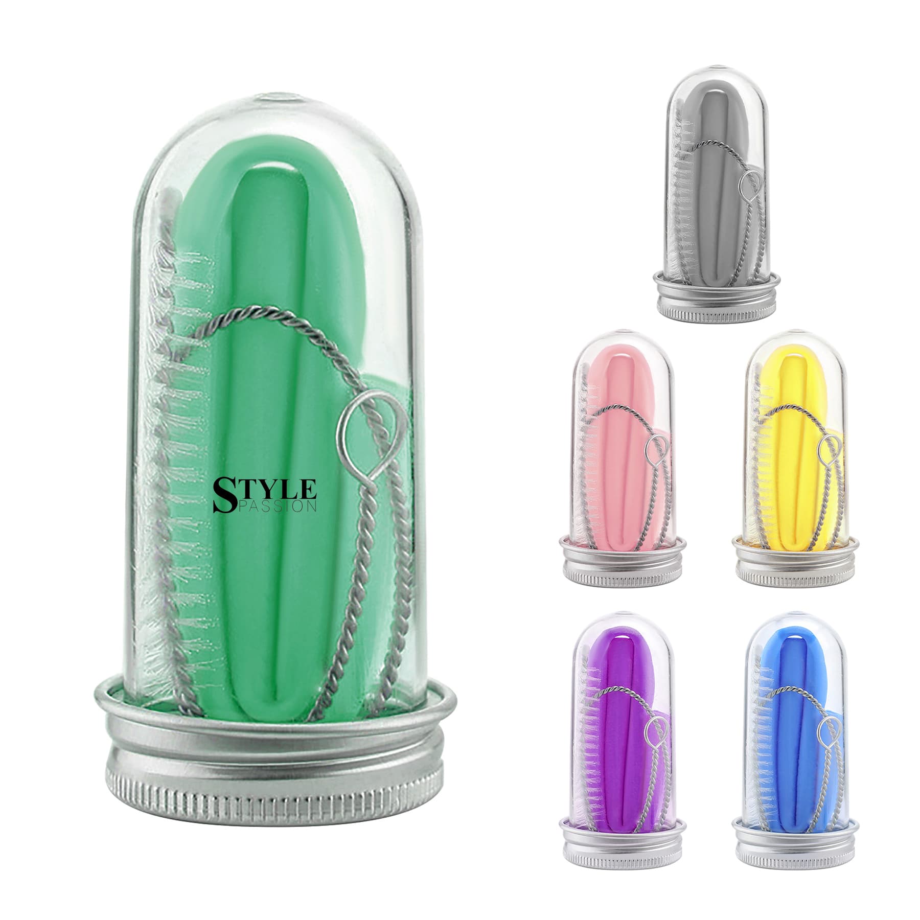 Silicone Straw Set