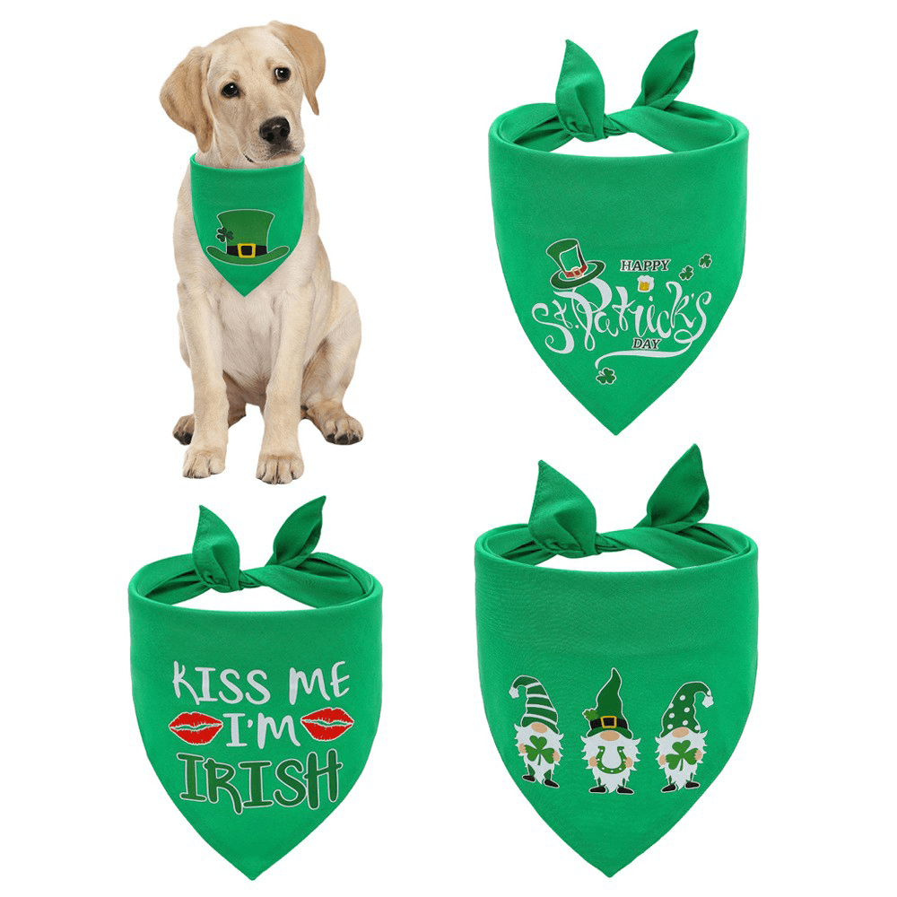 Adjustable Cat Dogs Scarves Pet saliva towel
