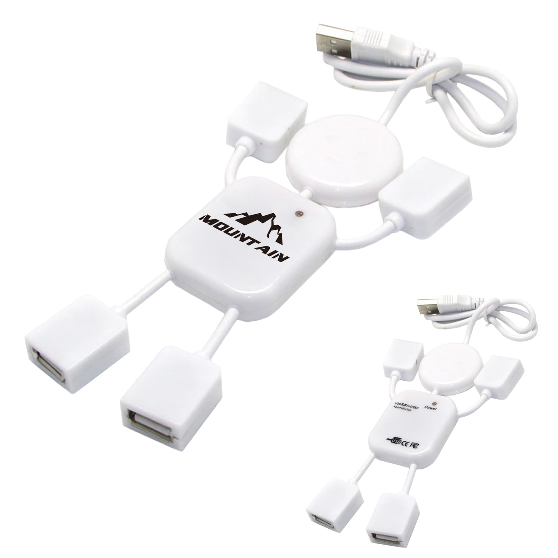 plastic kid shaped 4 ports USB HUB Ver hub