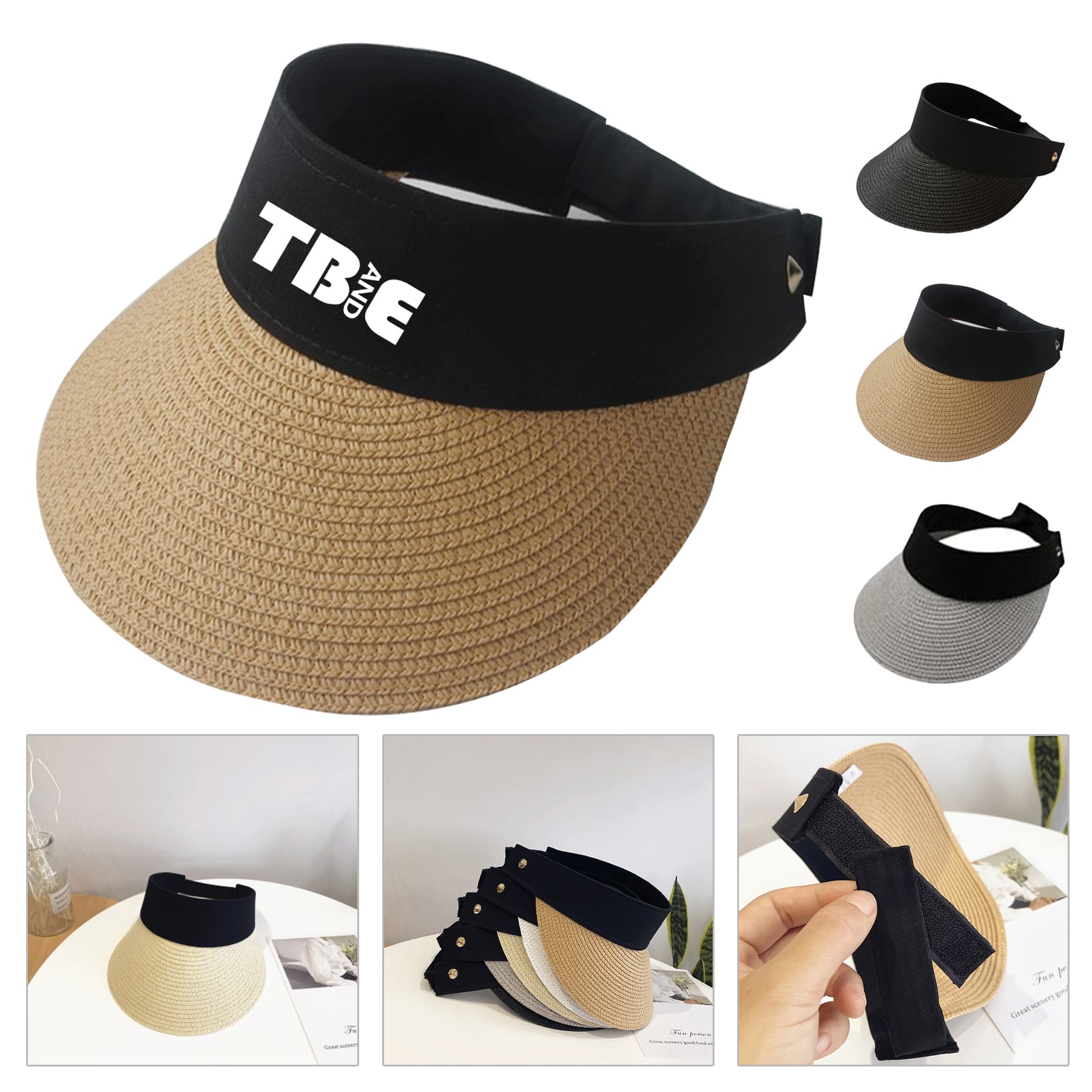 Straw Wide Brim Summer Protection Beach Cap