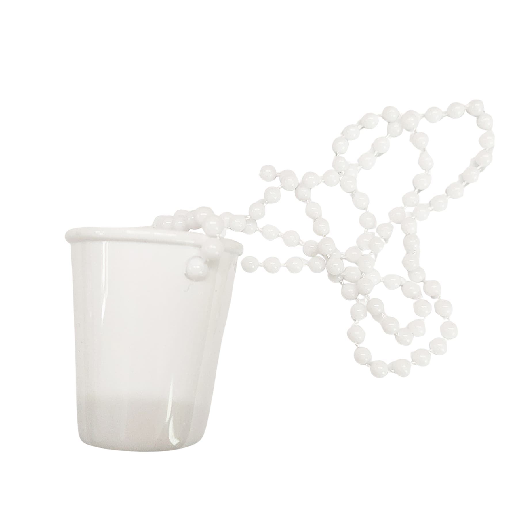 Plastic Bead Chain Cup