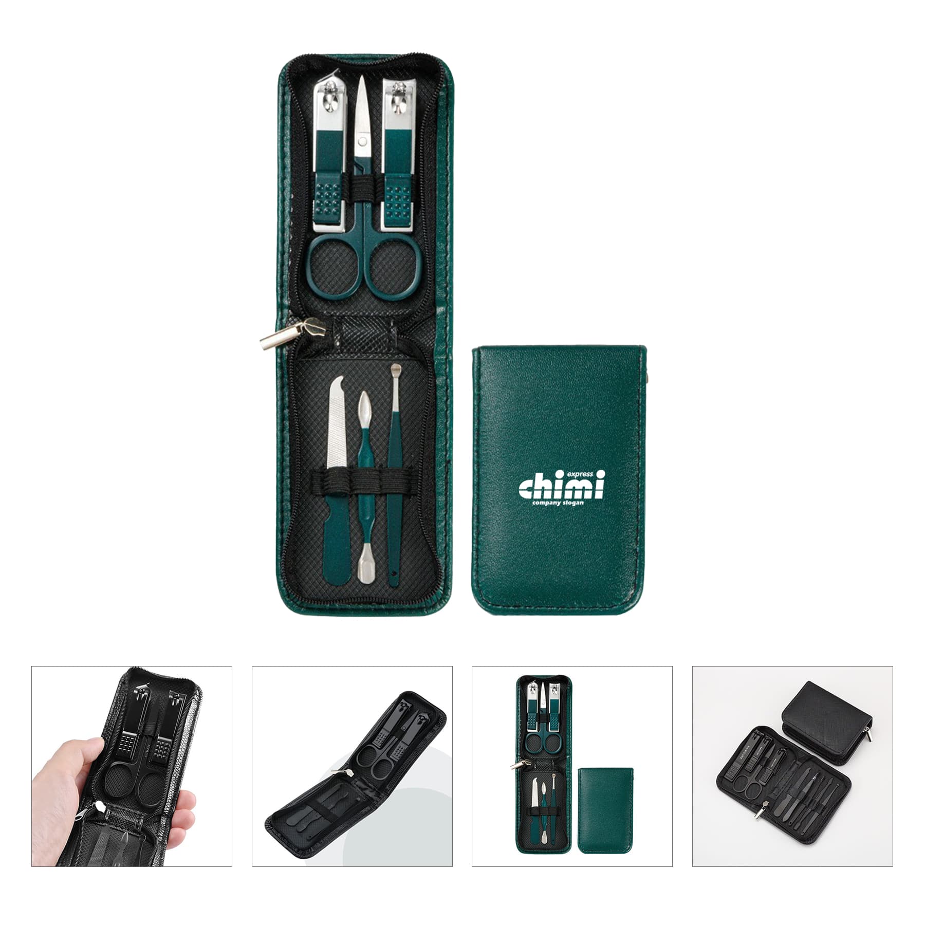 6-Piece Stainless Steel Nail Clippers Set