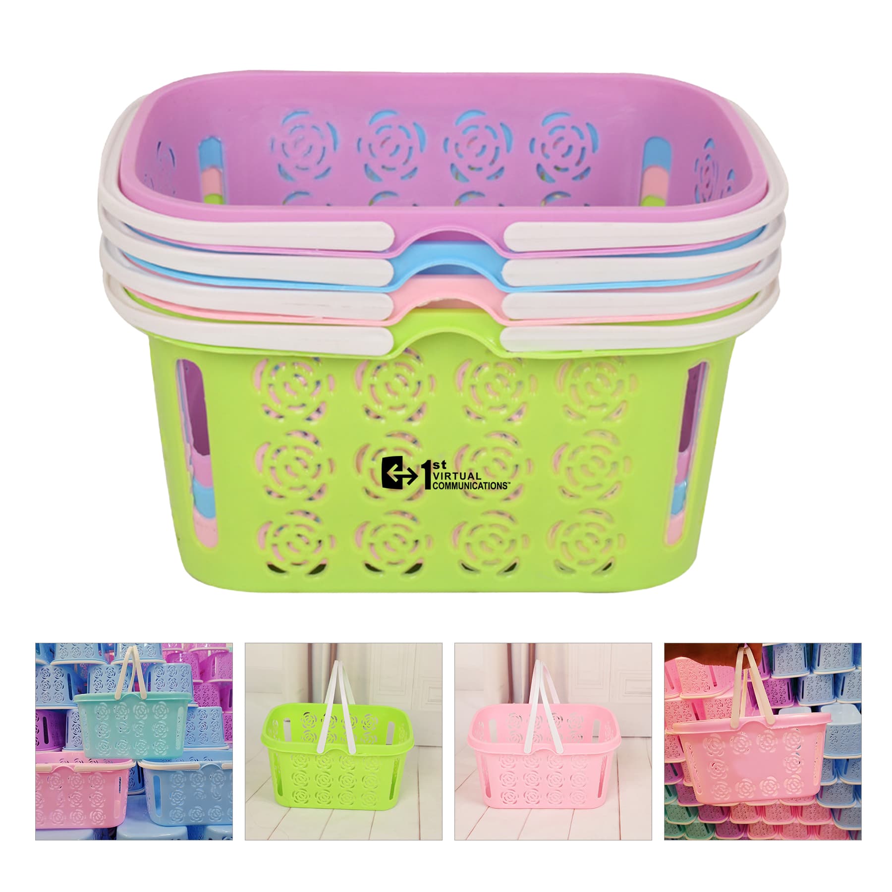 Plastic Hand Basket
