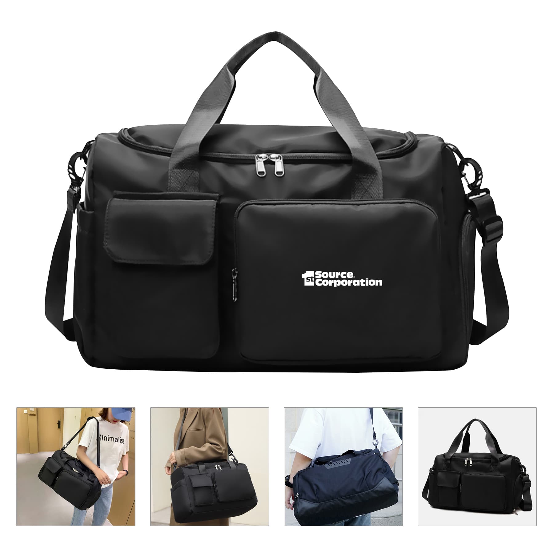 Foldable Large Capacity Short Trip Travel Duffle Bag