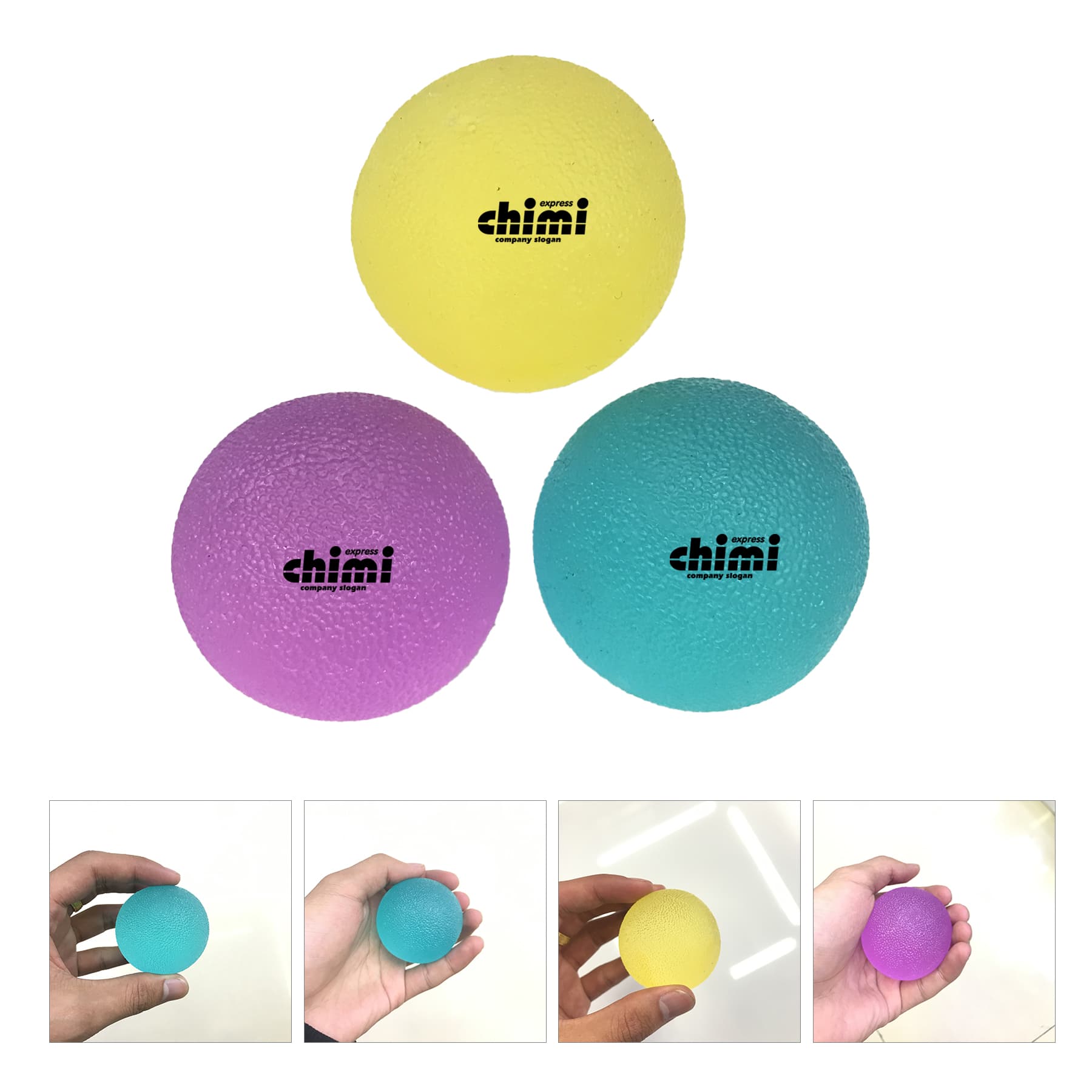 Round Shape Stress Relief Balls Squeeze Toys