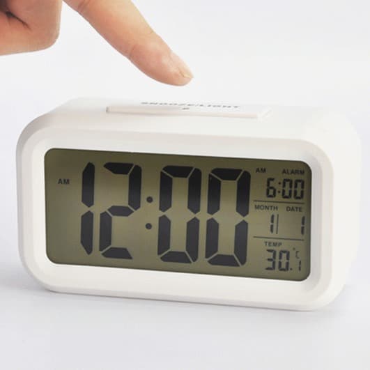 Multi-Function Digital Alarm Clock With Night Light
