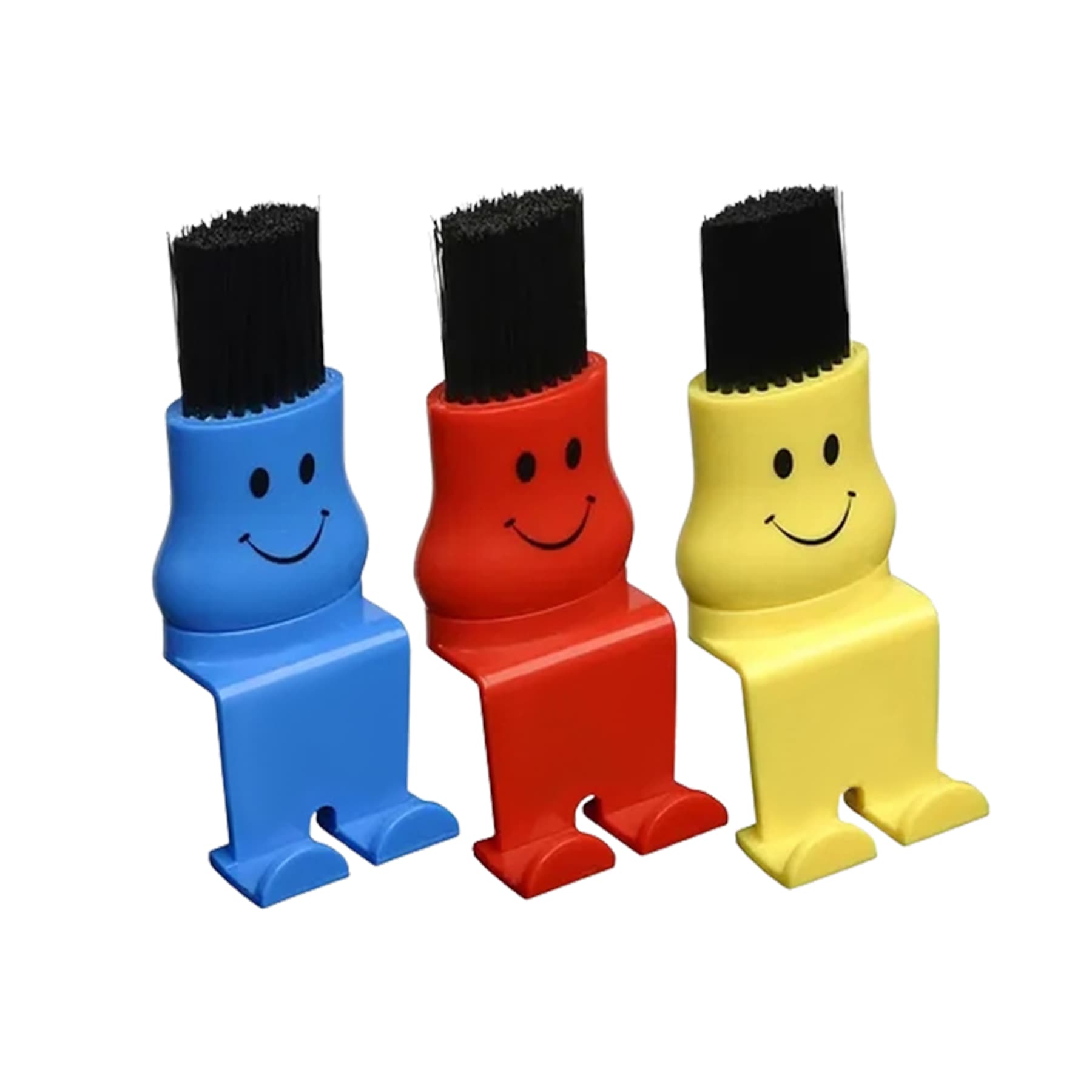 Computer Cleaning Brush Keyboard Cute Smile Face