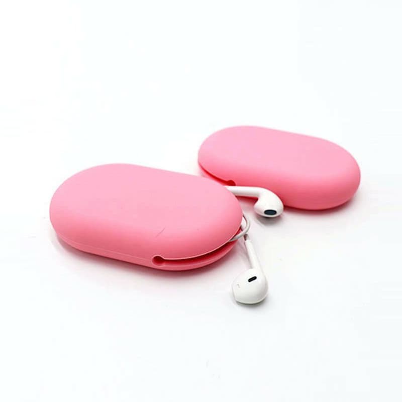 Portable Silicone Earphone Carrying Case Storage Bag