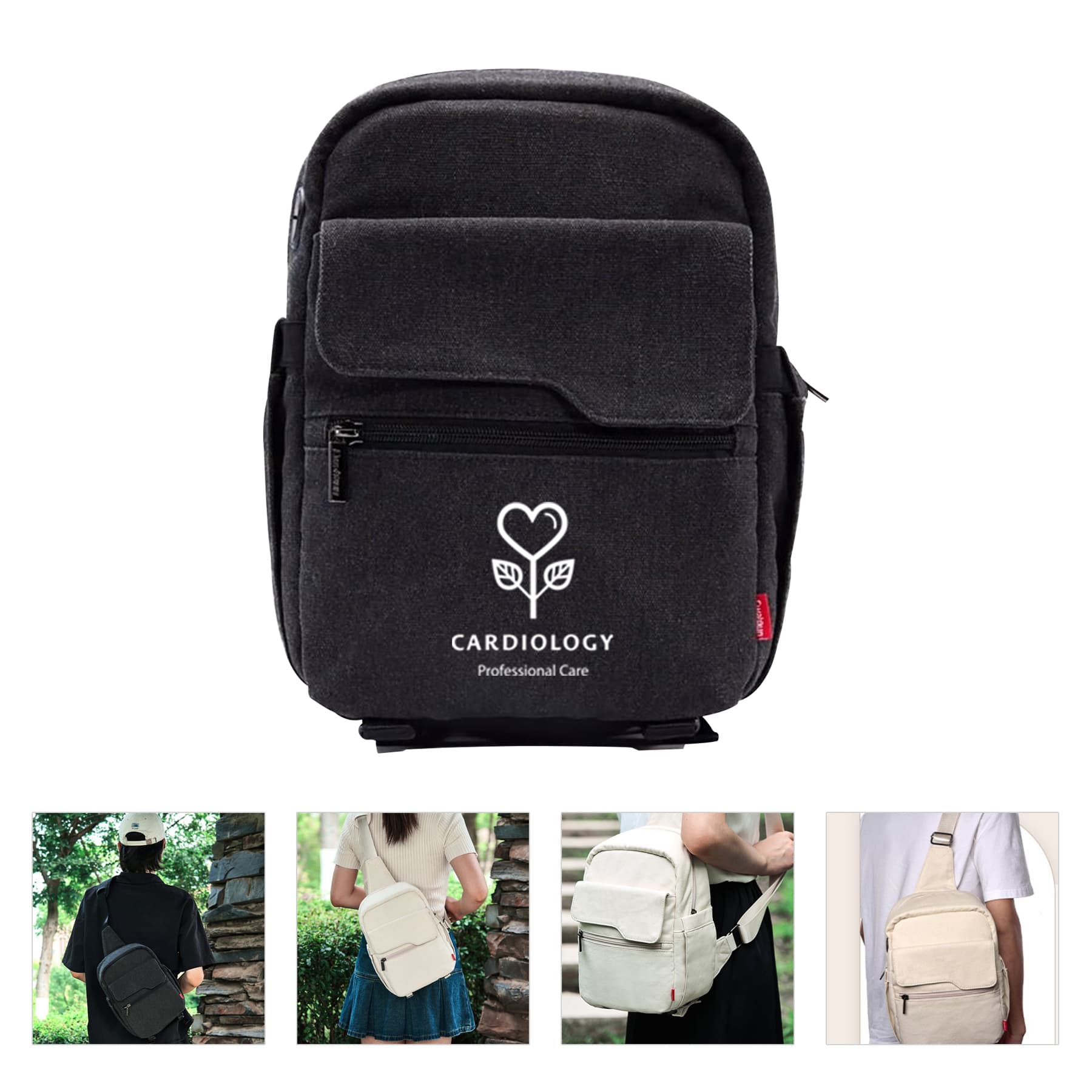 Waterproof canvas camera chest bag