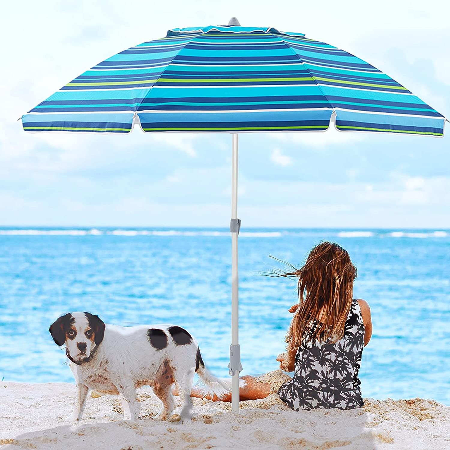 Portable Sun Shade Beach Umbrella