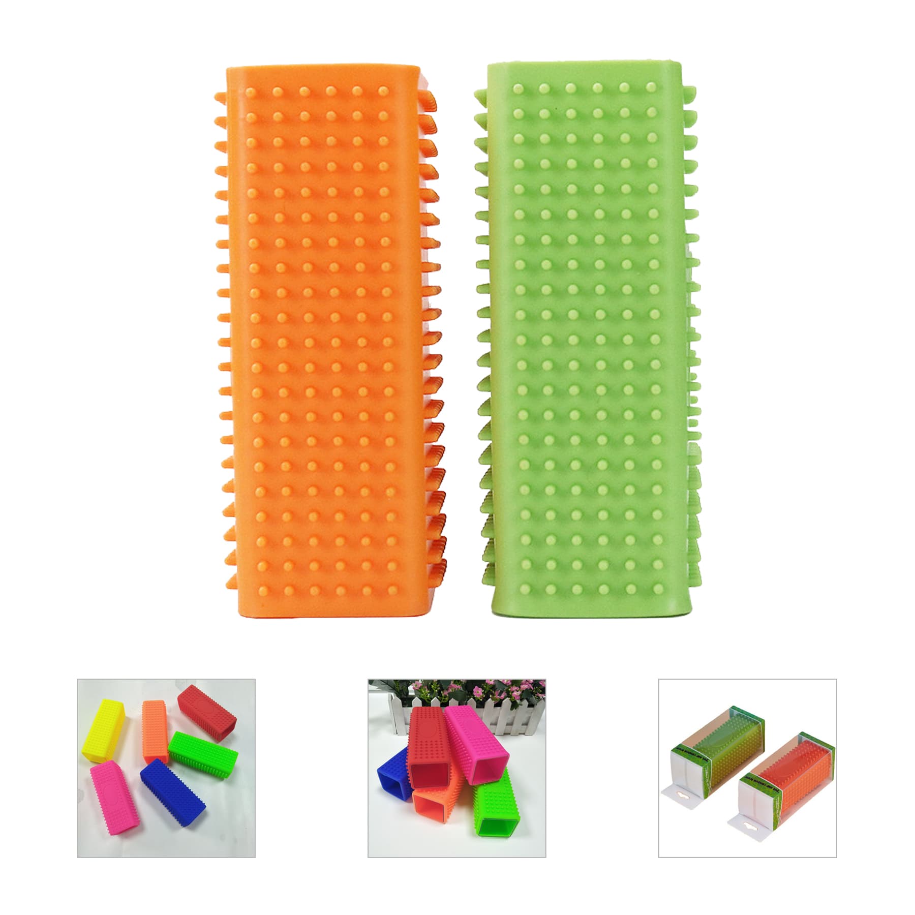 Silicone pet fur remover