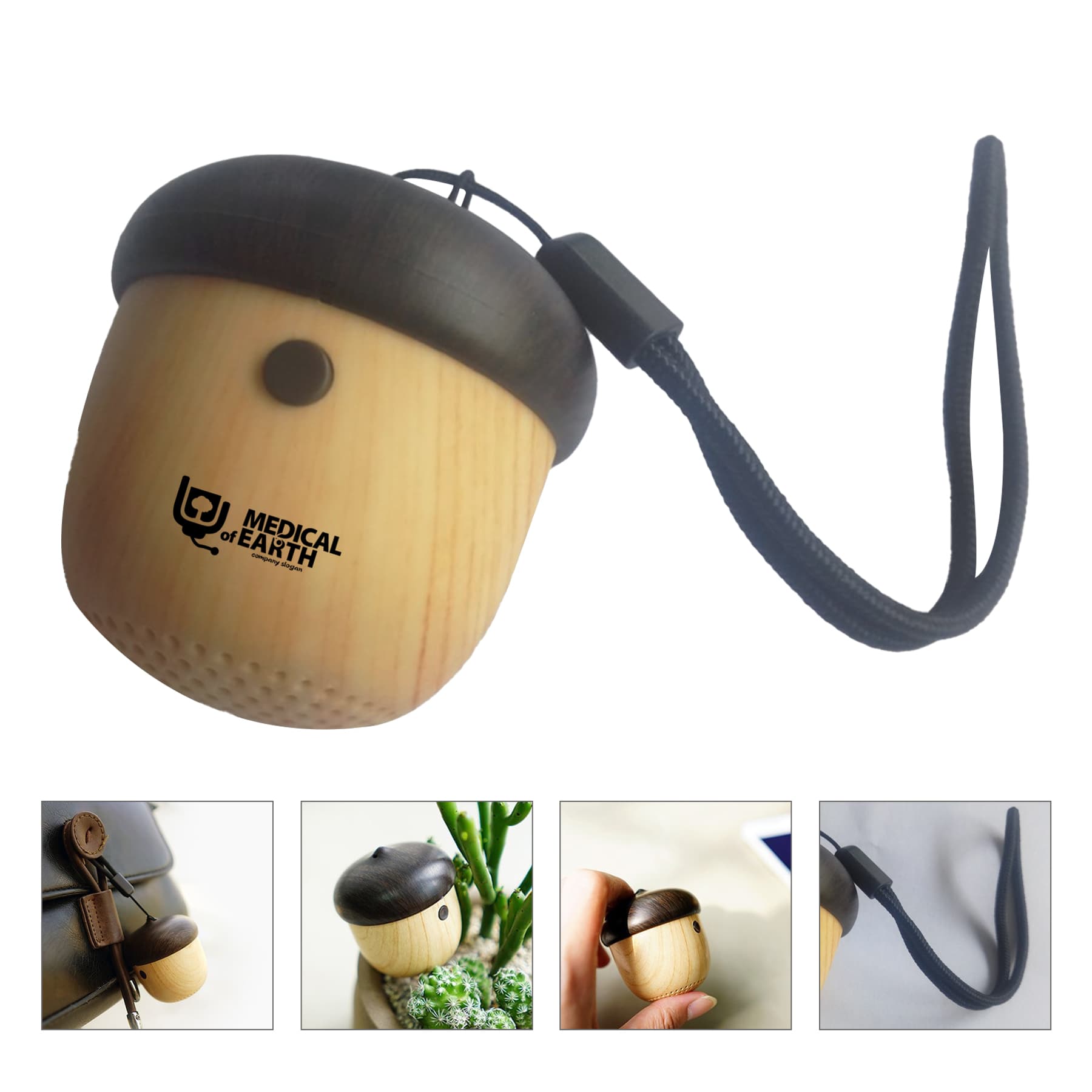 Cute Outdoor Portable Mini Nut Bluetooth Speaker