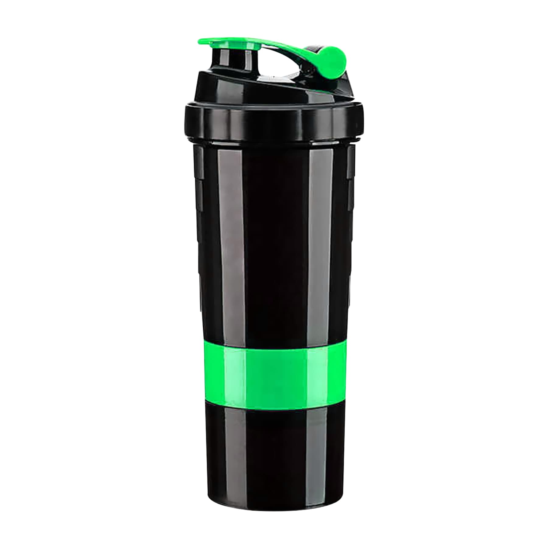 Eco-Friendly 3-Layer Gym Protein Mixer Shaker Bottle