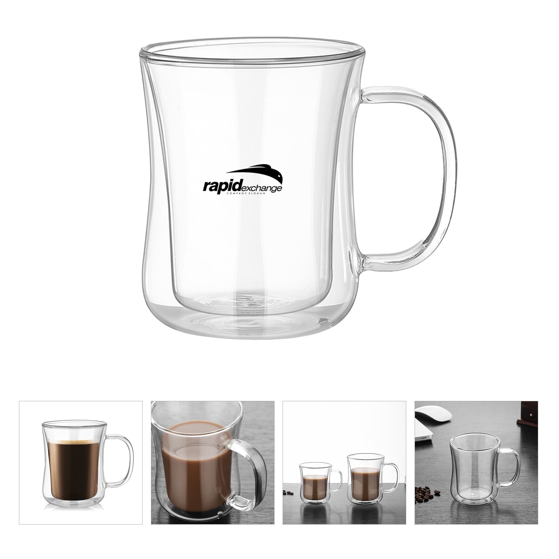 Double Wall Espresso Glass Coffee Insulated Cups