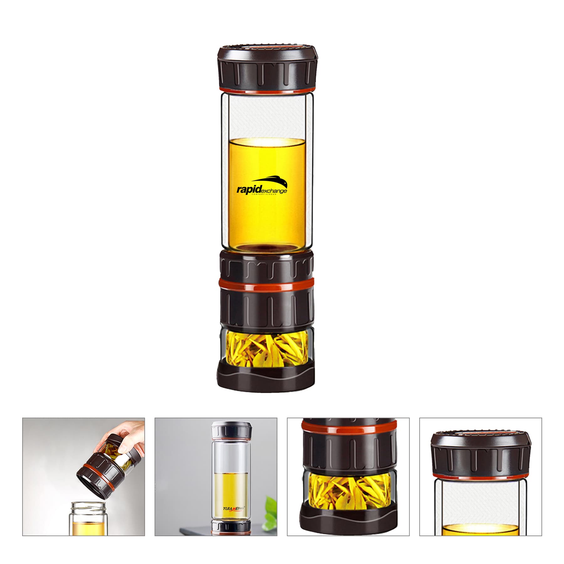 Double Insulated Glass Cup