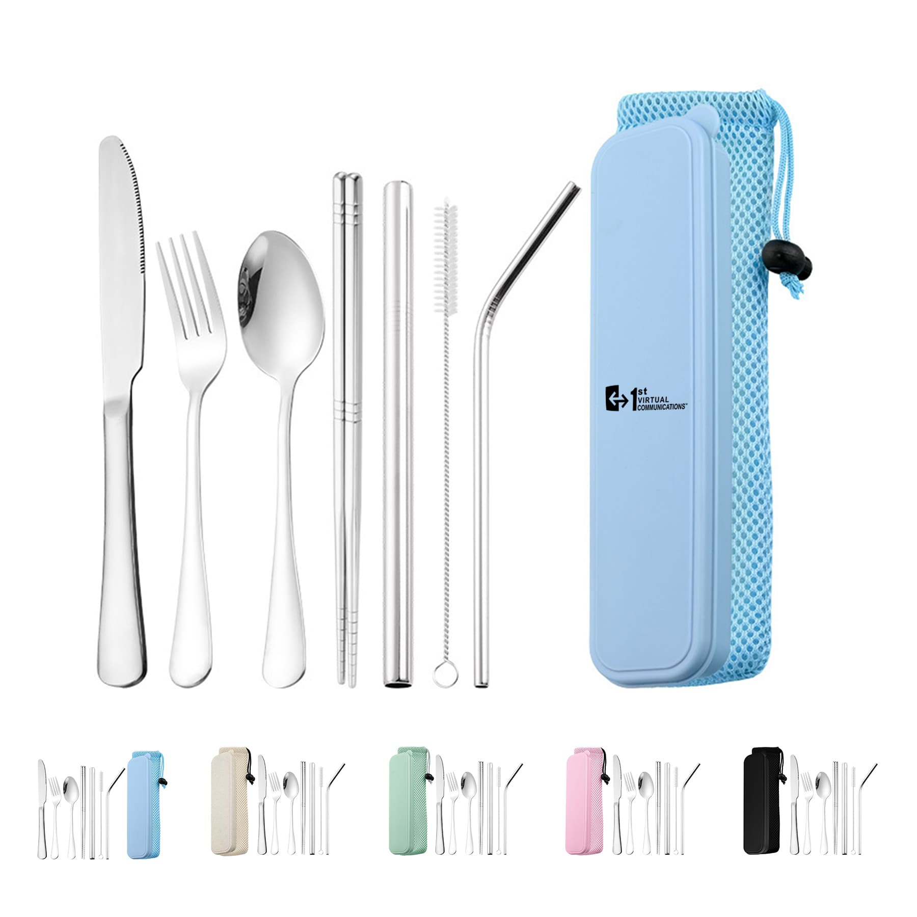 Portable Travel Camping Cutlery Set