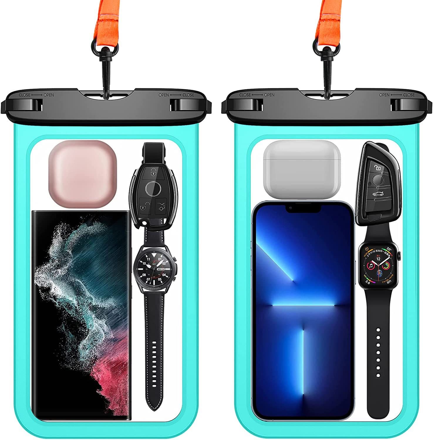 Large Waterproof Phone Pouch Case Bag