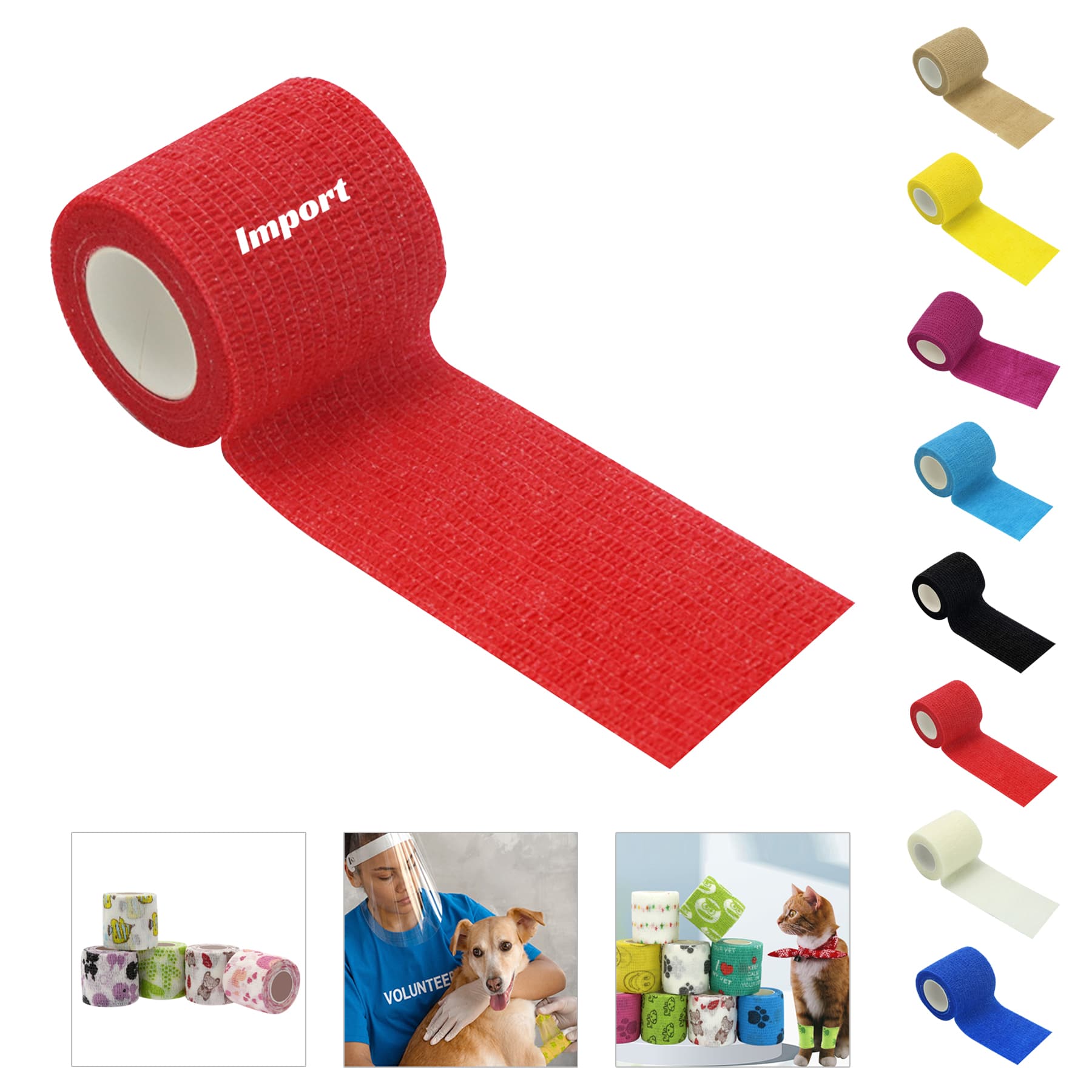 Non-woven Self-adhesive Sport Bandage