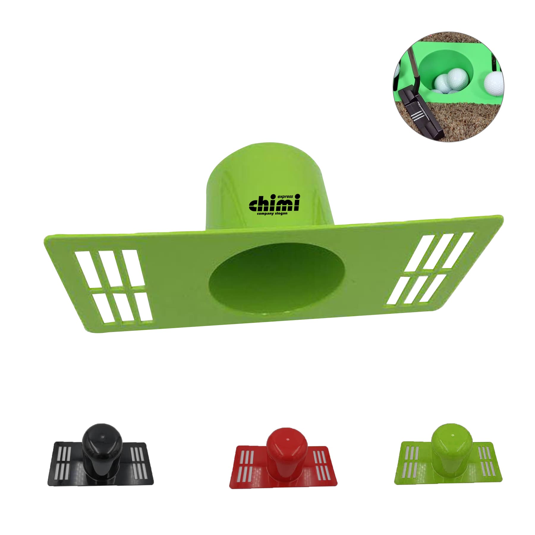 Air Vent Golf Practice Putters Hole Cup