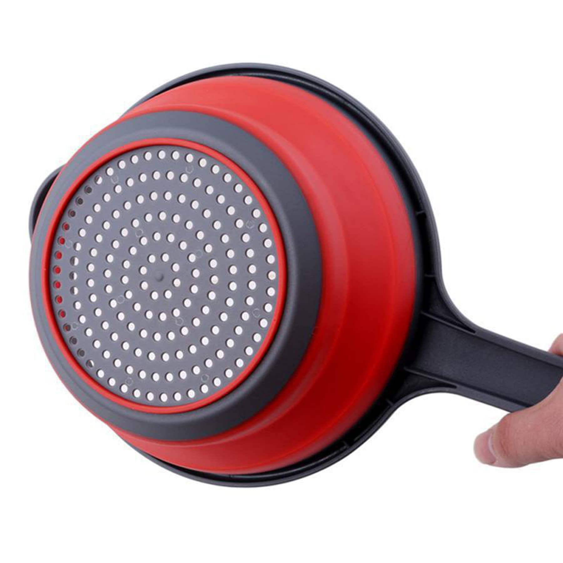 Silicone Collapsible Strainer with Handle