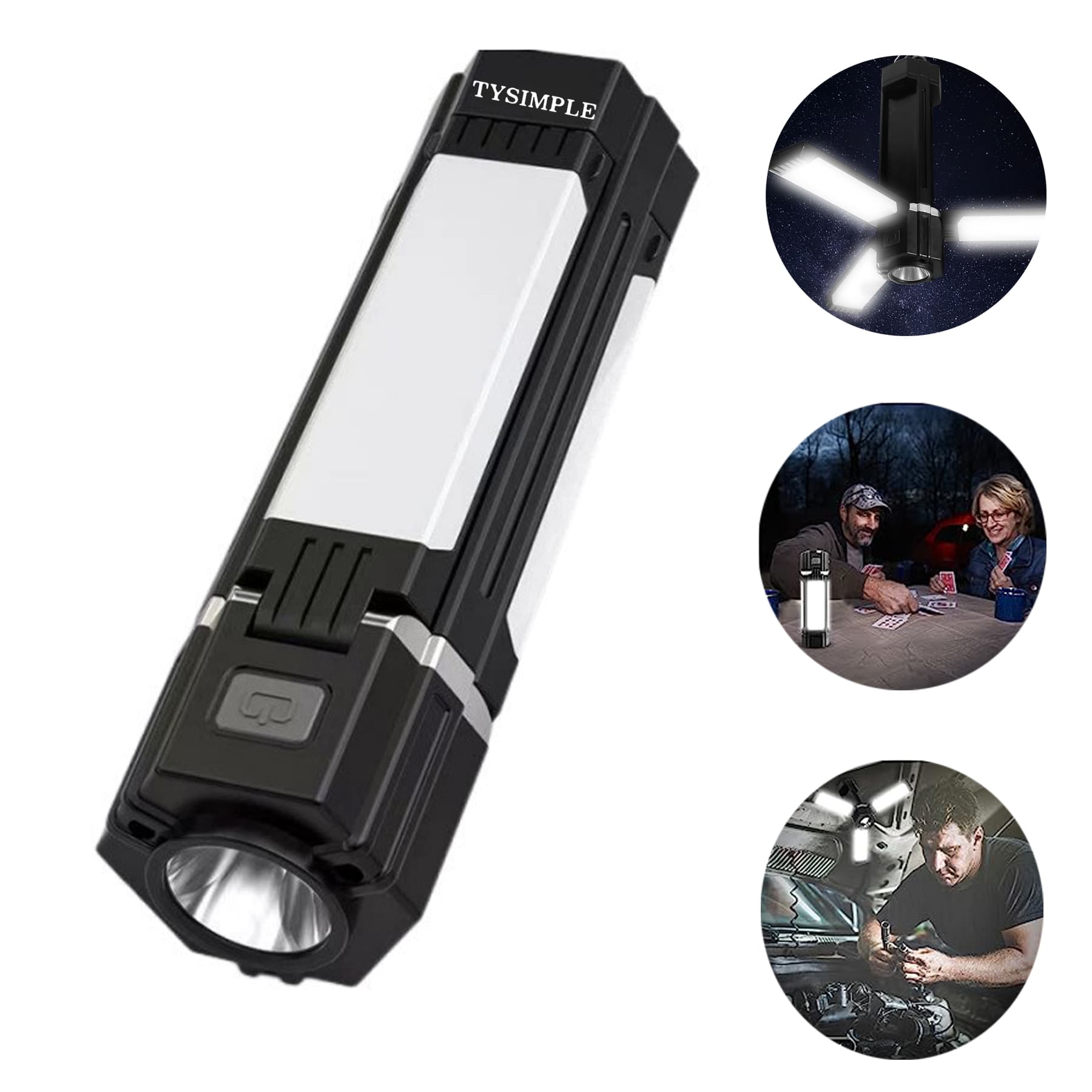 Battery Powered Rechargeable Camping Lights Outdoor