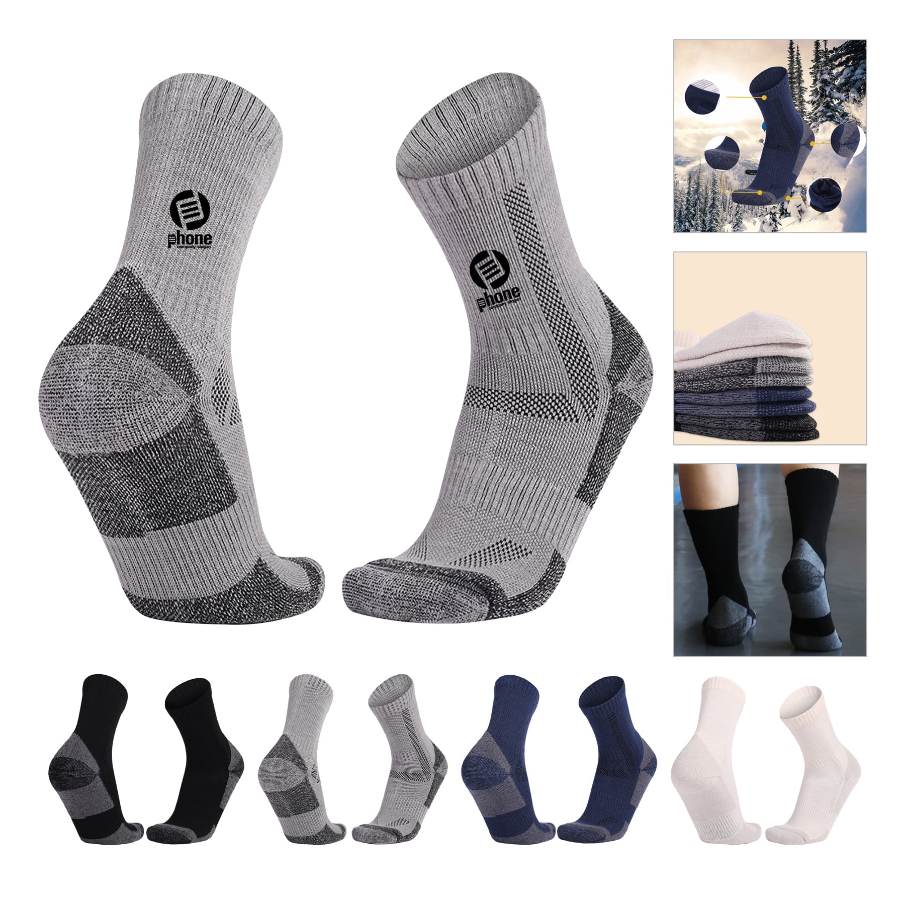 Thickened Breathable Outdoor Sports Socks