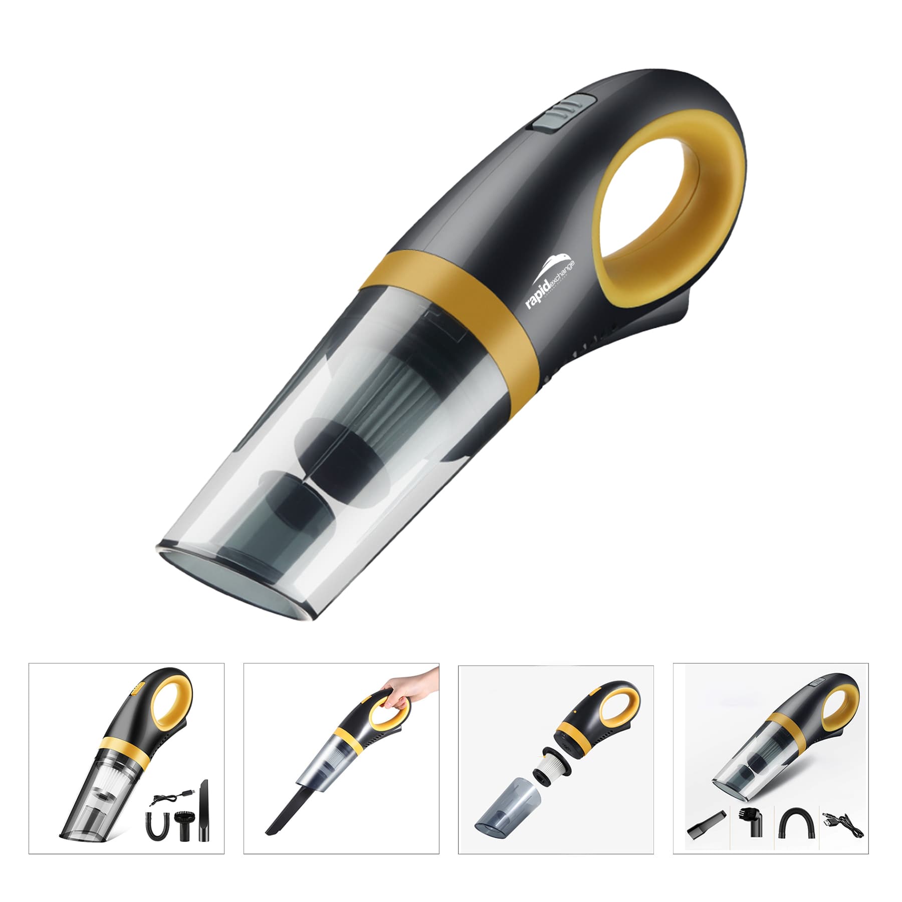 Wireless Rechargeable Vacuum Cleaner For Car And Home