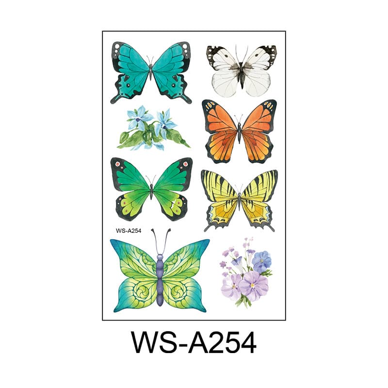 Temporary Tattoo 10Pcs