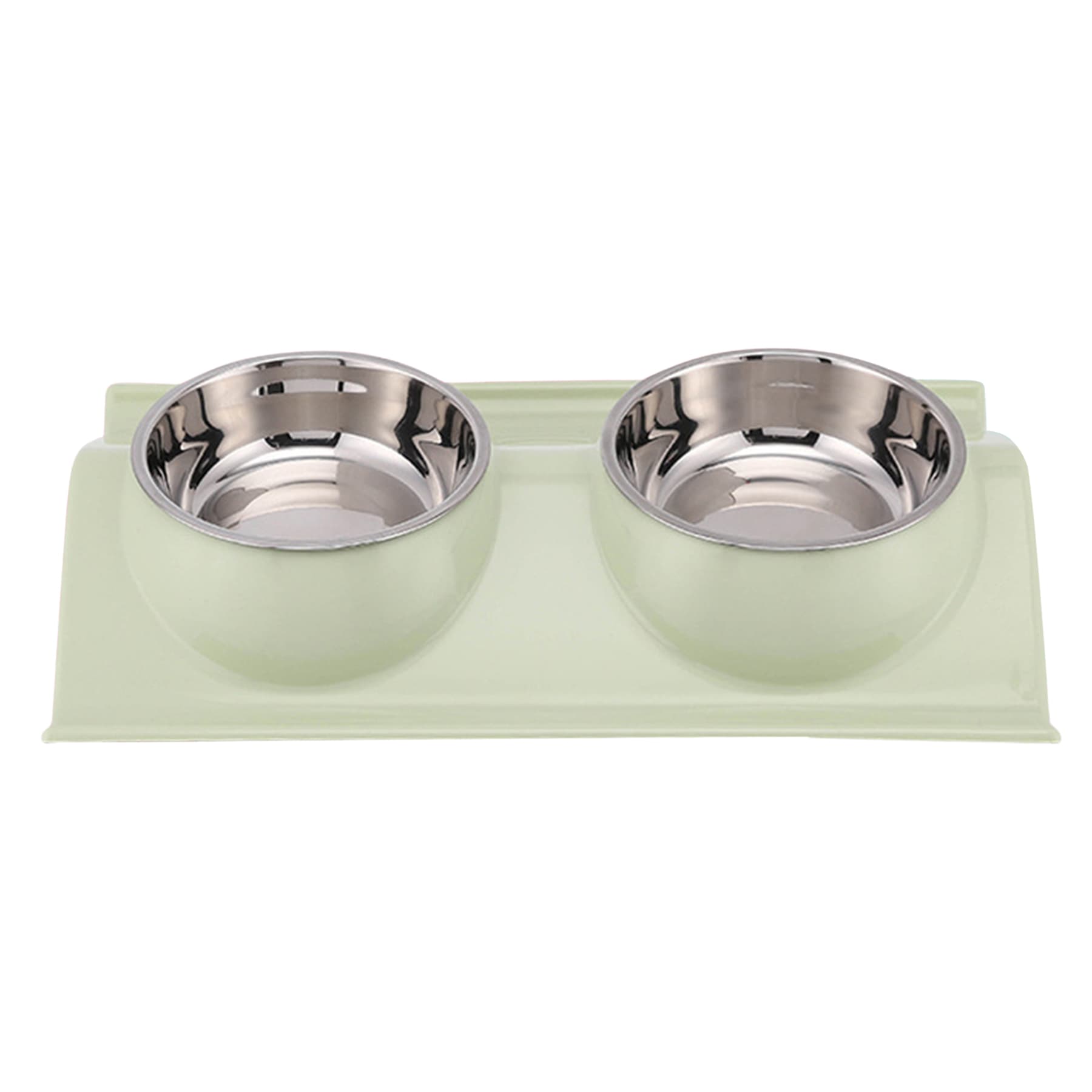 Double Dog Cat Bowls