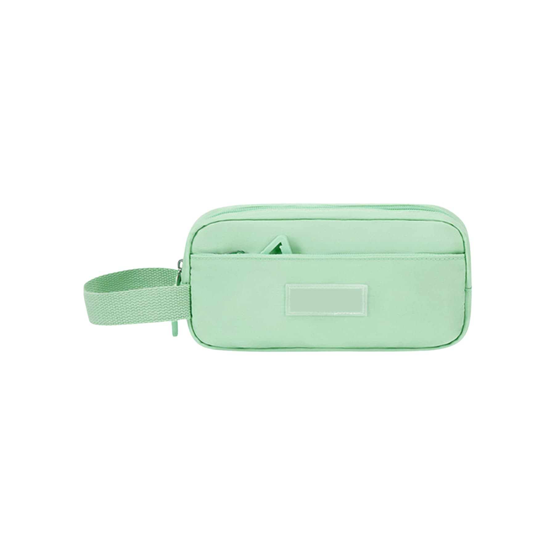 Large Capacity Canvas Zipper Pencil Pouch