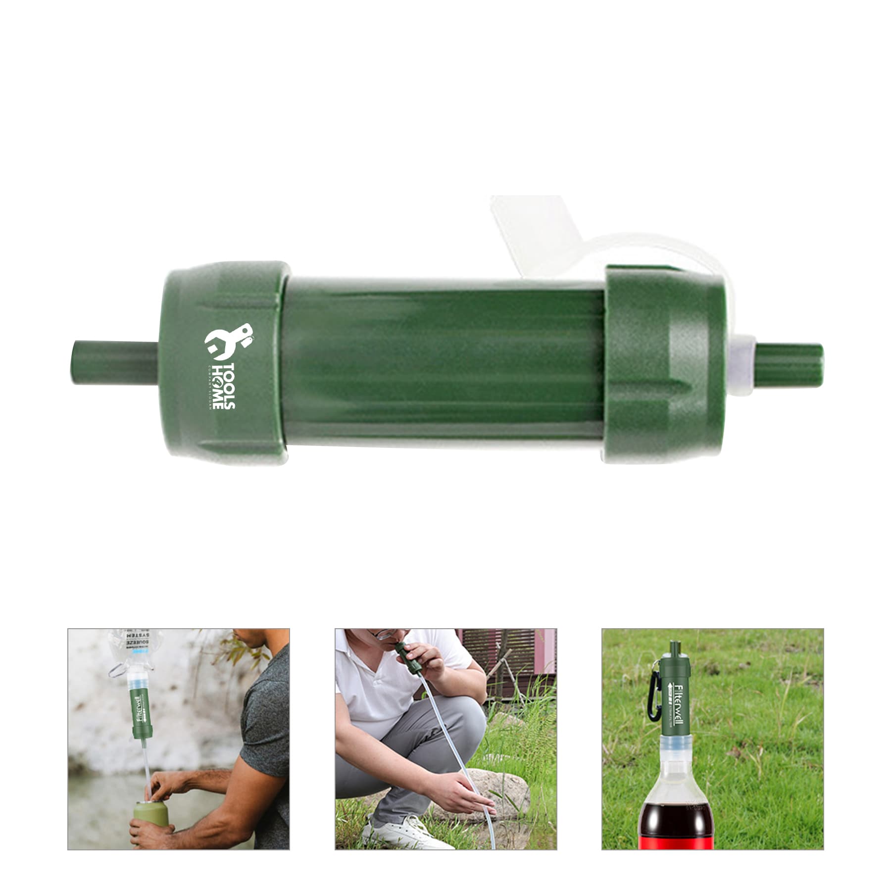 Outdoor Portable Water Purifier Survival Gear