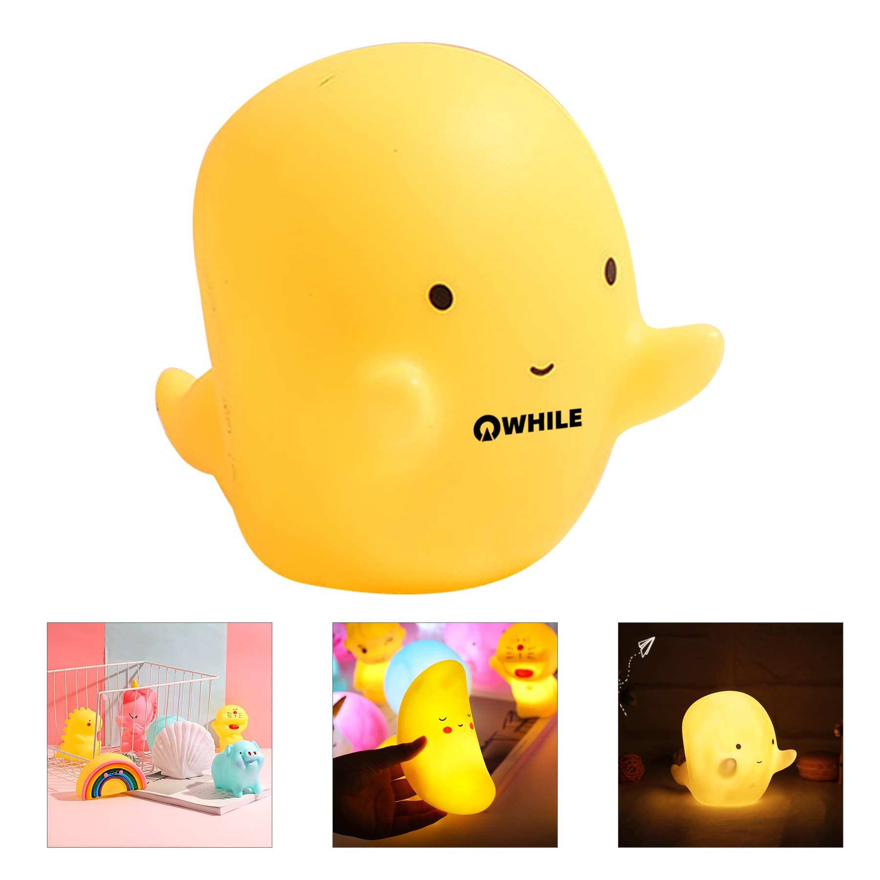 LED Lamp Battery Cartoon Night Light