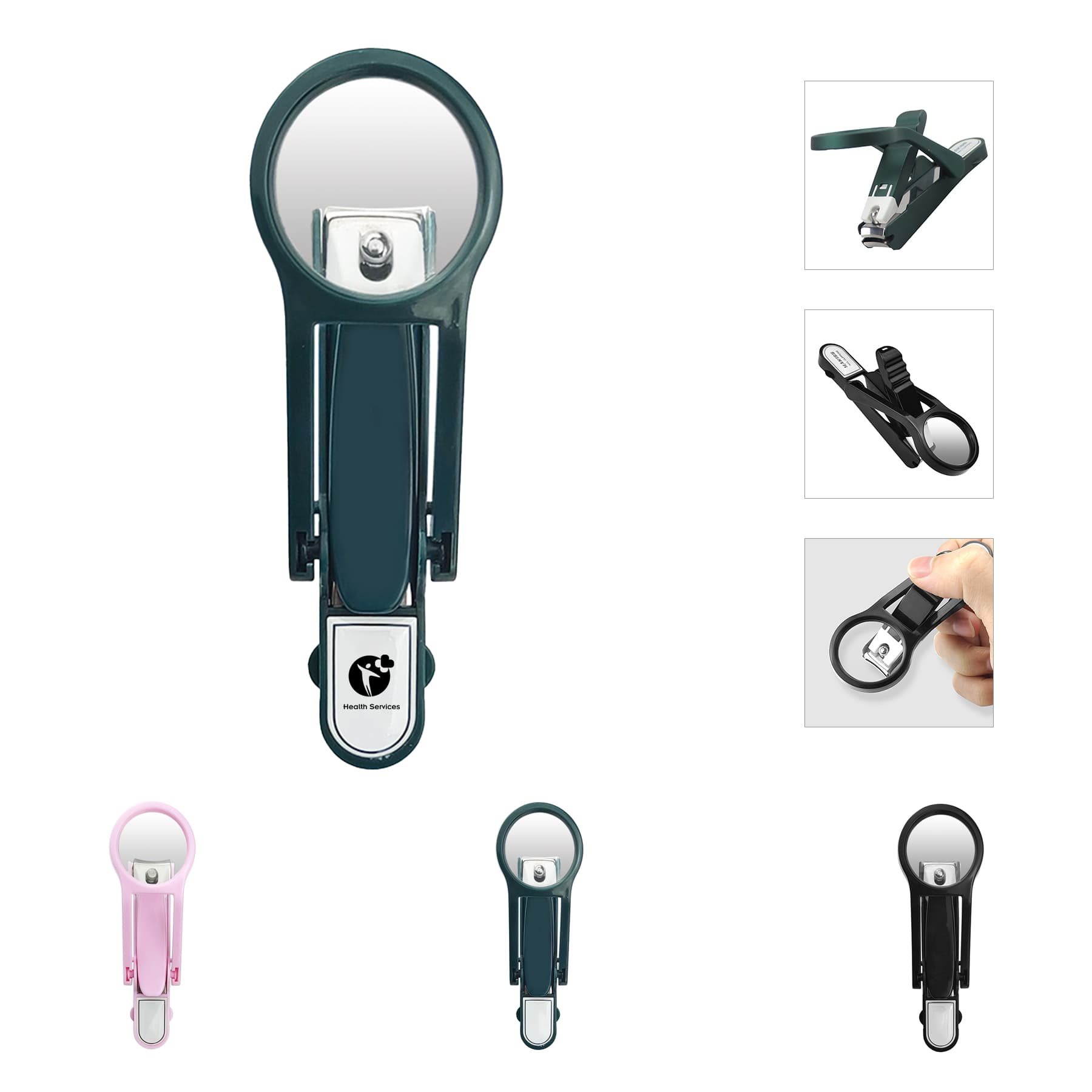Anti-Splash With A Magnifying Glass Nail Clippers