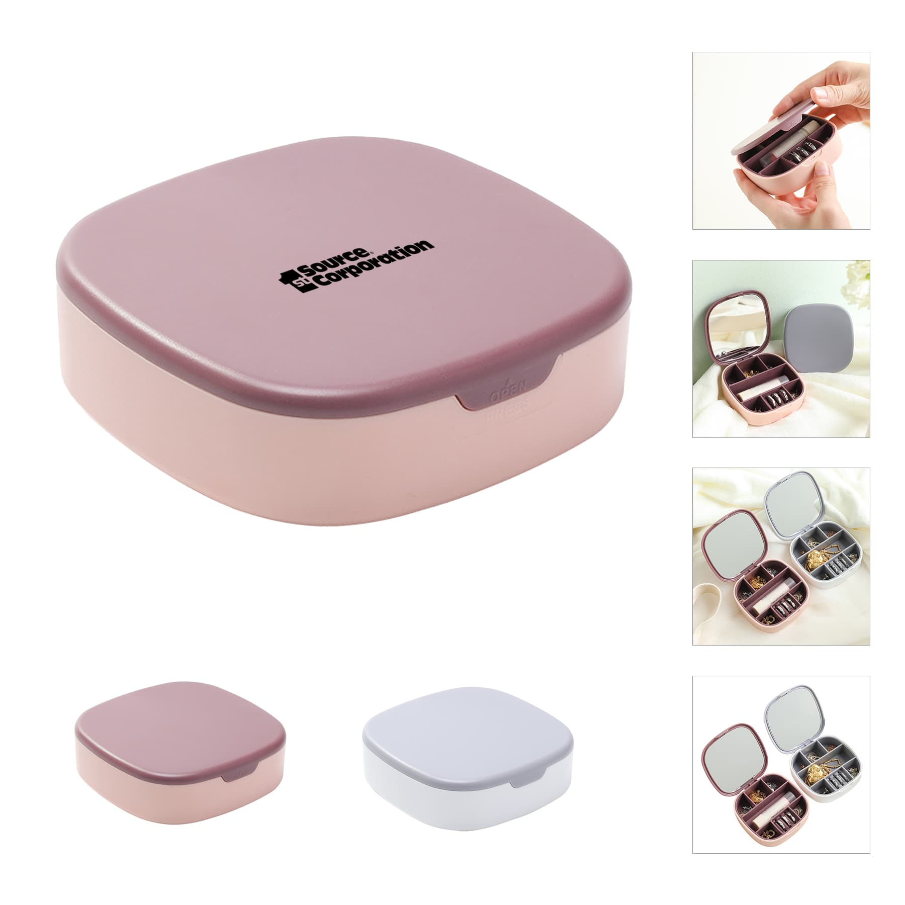 Jewelry Box with Mirror