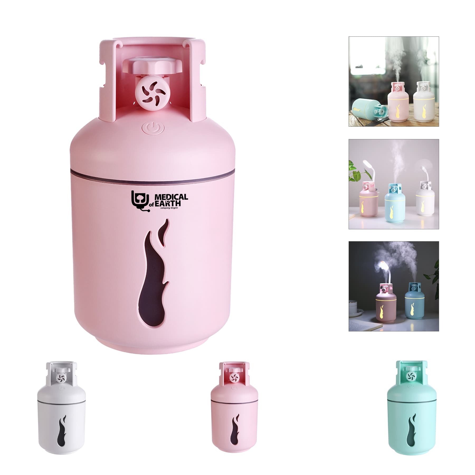 Portable USB Gas Tank Air Humidifier