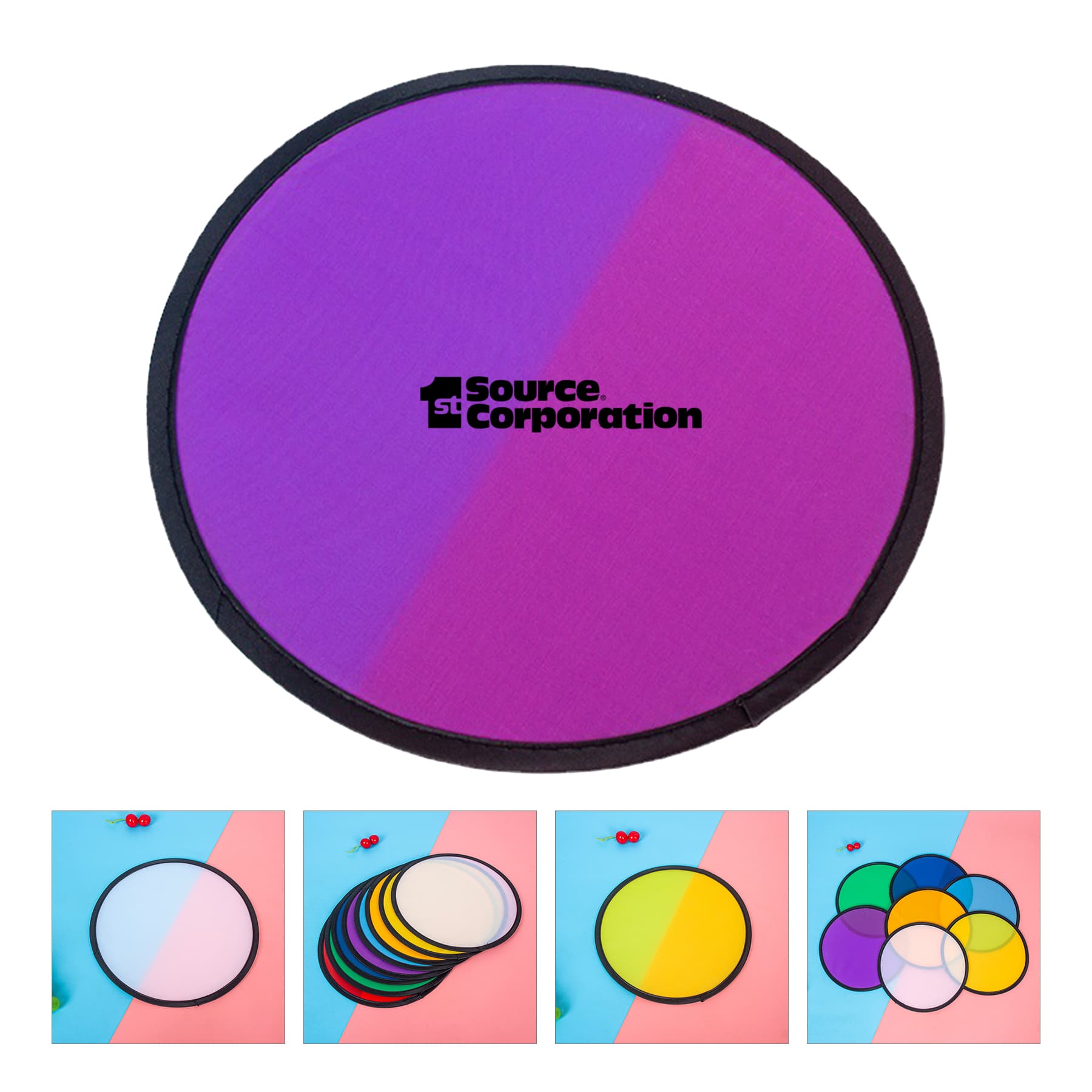 Polyester Foldable Flying Disc