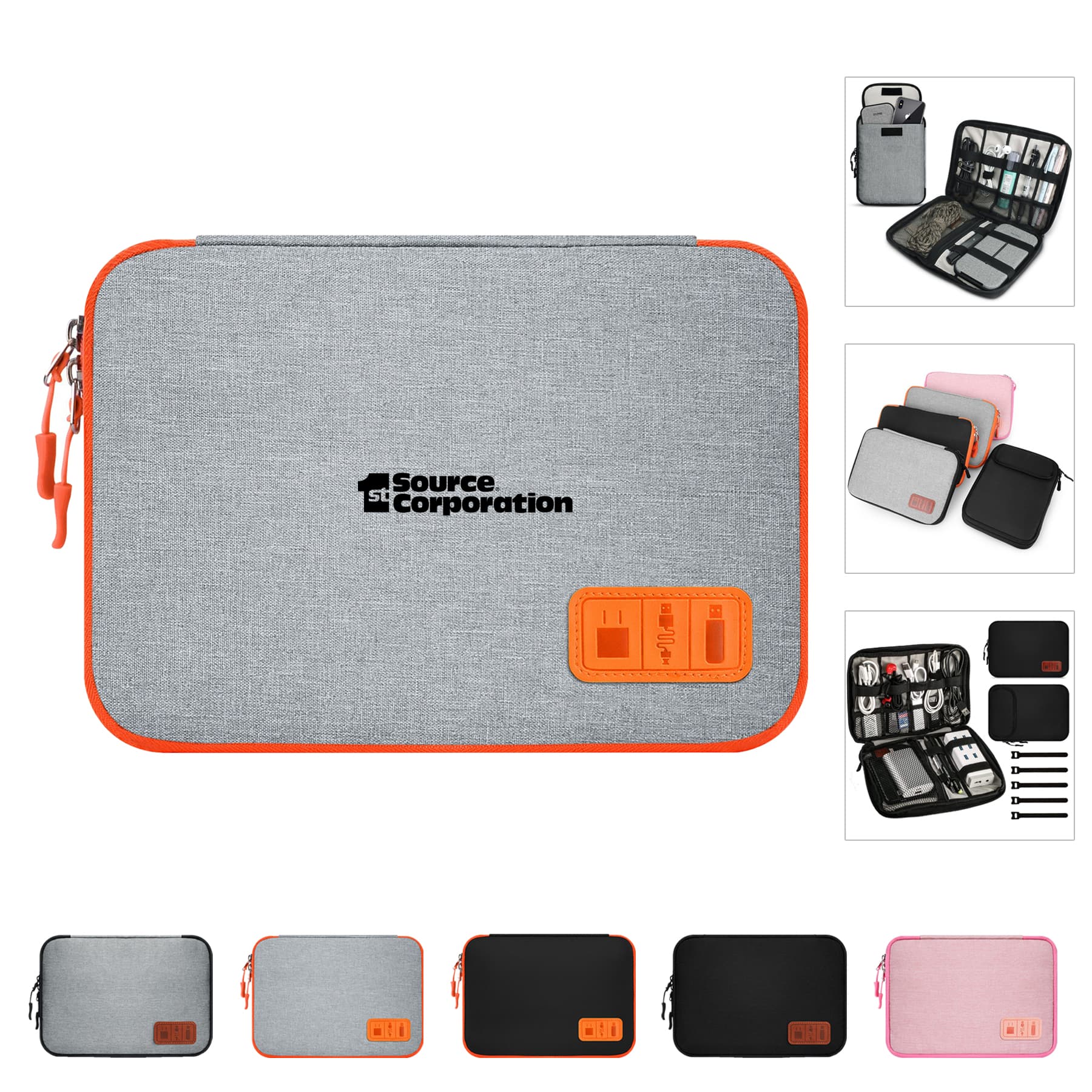 Electronic Cable Organizer Bag