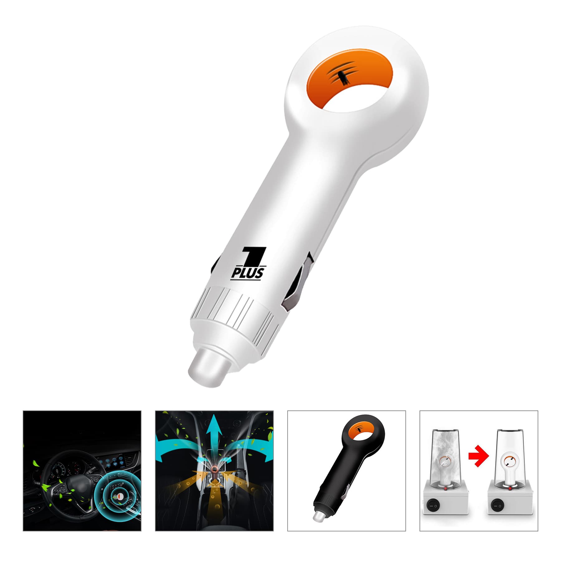Portable Air Purifier Ionizer For Car