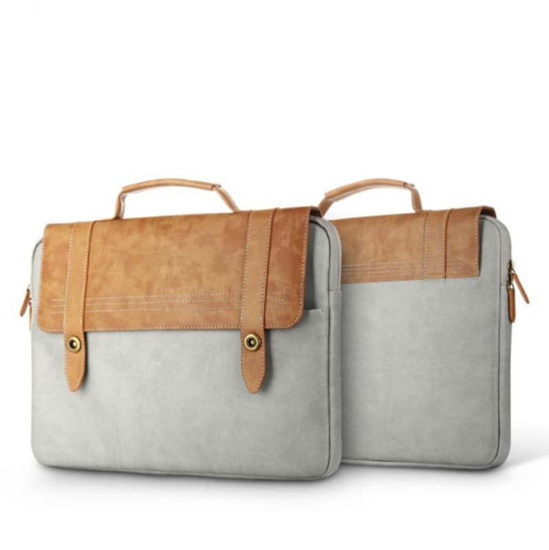 14 Inches Portable Leather Laptop Handbag