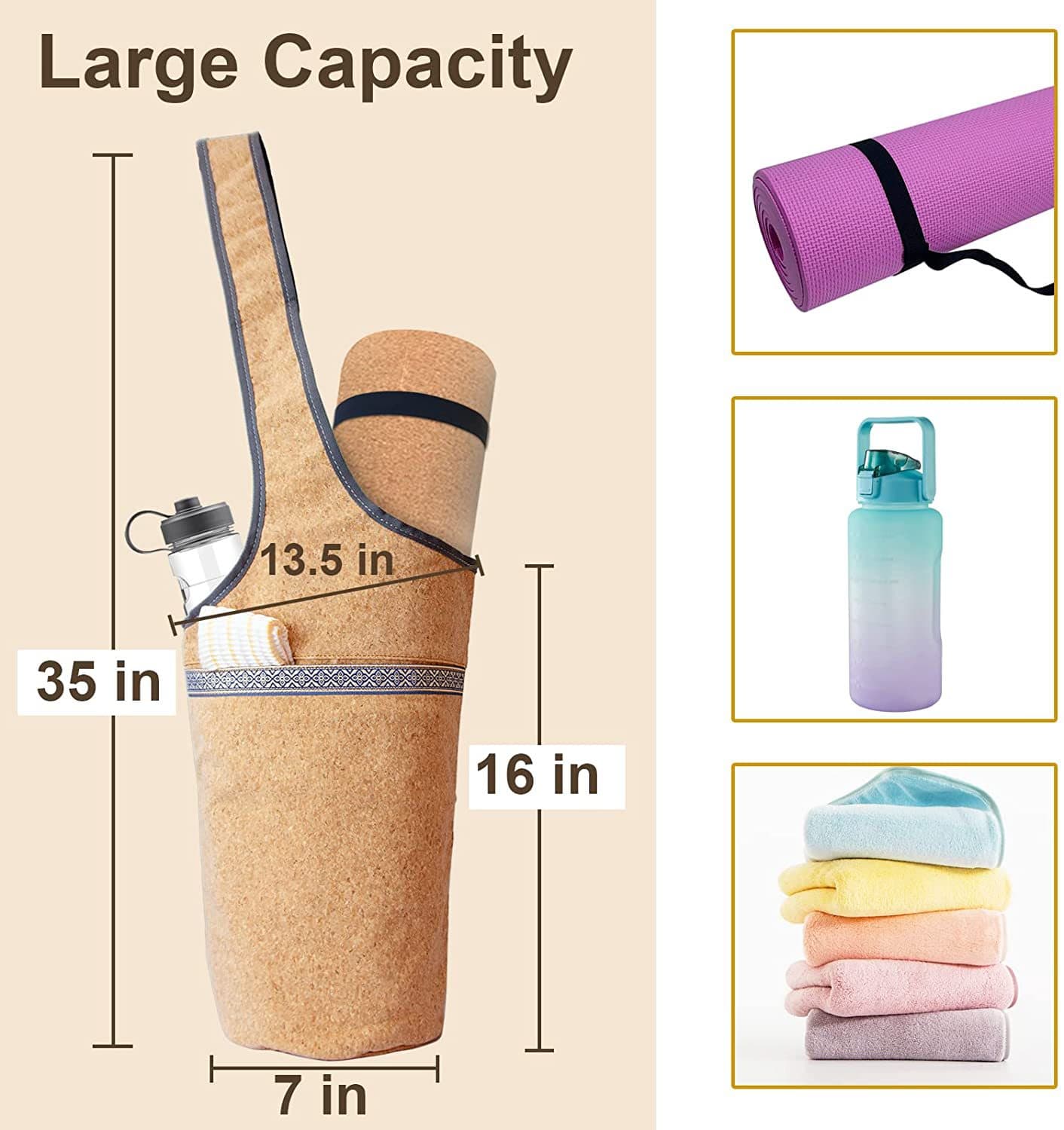 Cork Yoga Mat Bag