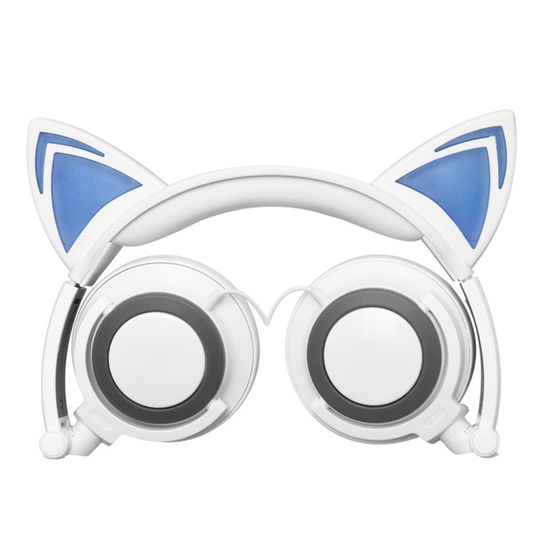 Wireless Bluetooth Purple Cat Ear Headphones