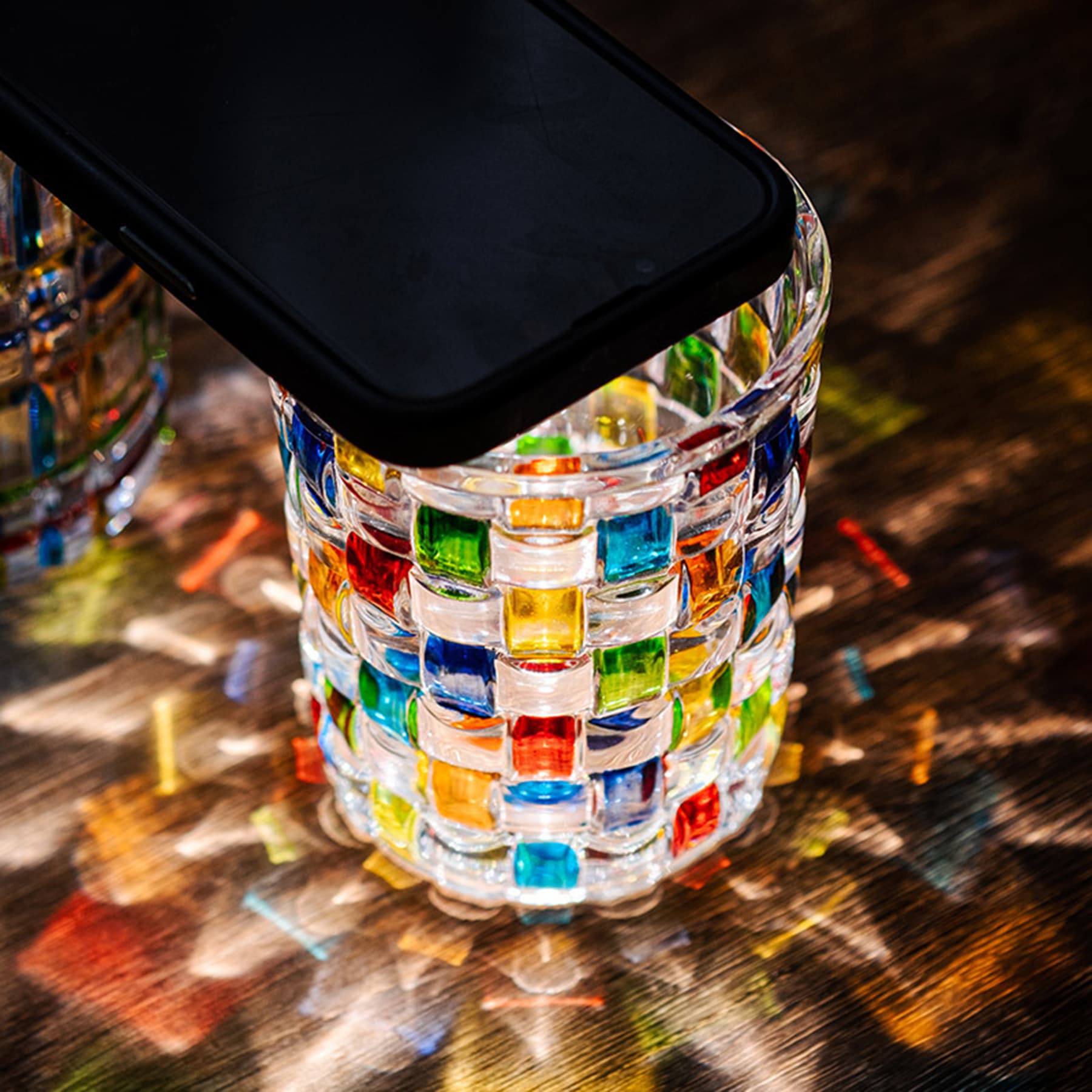 Colorful Mosaic Style Glass Suitable For Bar